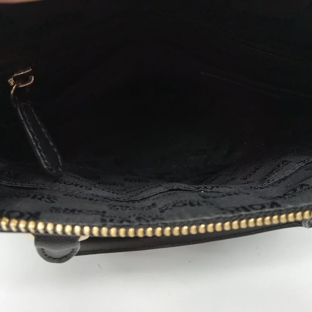 Michael Kors Cindy Medium Dome Satchel Black NO SHOULDER STRAP - Picture 9 of 10